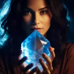 cristal azul abundancia