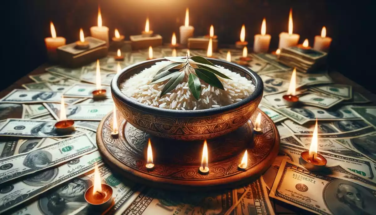 RITUAL DINERO ARROZ Y LAUREL 2