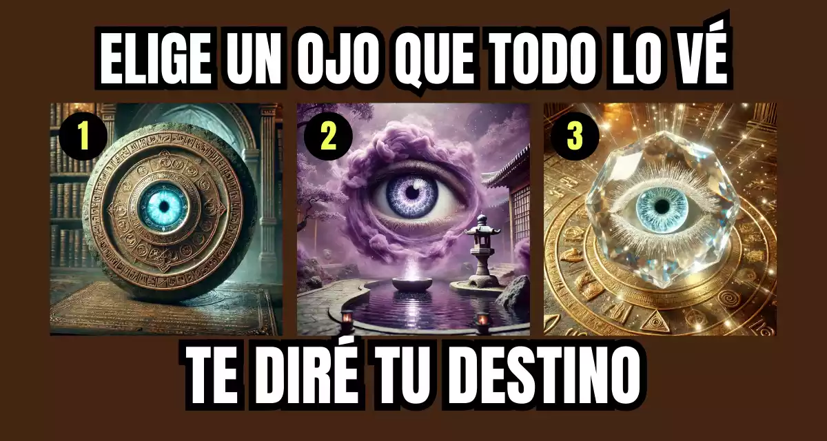 ELIGE UN OJO