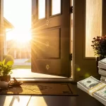 LIMPIAR PUERTA HOGAR DINERO